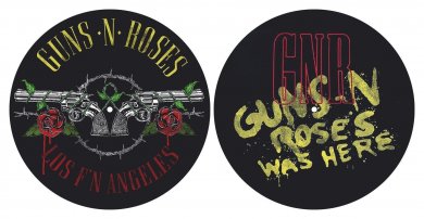 Slipmat Guns'n Roses Los F'n Angeles / Was here 