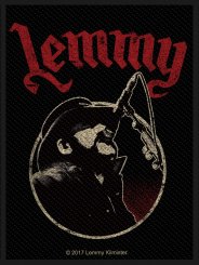 kleiner Aufnäher Motörhead Lemmy Red Logo 