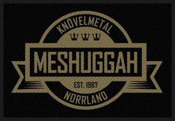 kleiner Aufnäher Meshuggah Knövelmetal Nordland 