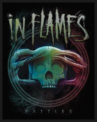 kleiner Aufnäher In Flames Battles 