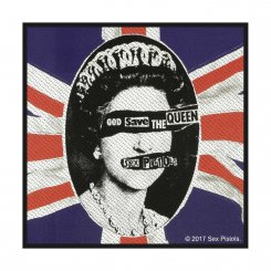 kleiner Aufnäher Sex Pistols God save the Queen 