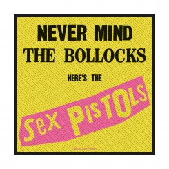 kleiner Aufnäher Sex Pistols Never Mind the Bollocks 
