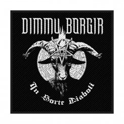 kleiner Aufnäher Dimmu Borgir In Sorte Diaboli 