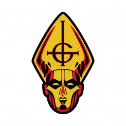 kleiner Aufnäher Ghost Papa Head 