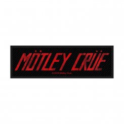 kleiner Aufnäher Mötley Crüe Too Fast Logo 