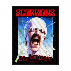 kleiner Aufnäher Scorpions Blackout 