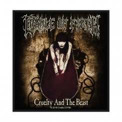 kleiner Aufnäher Cradle of Filth Cruelty and the Beast 