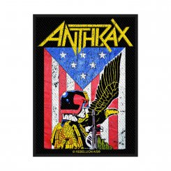 kleiner Aufnäher Anthrax Judge Dredd 