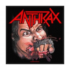 kleiner Aufnäher Anthrax Fistful of Metal 