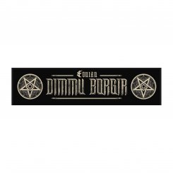 kleiner Aufnäher Dimmu Borgir Eonian Logo Stripe 
