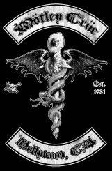 Flagge Mötley Crüe Hollywood 81 