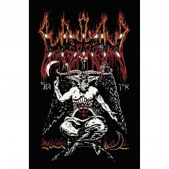 Flagge Watain Baphomet 