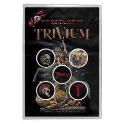 Button Set Trivium Logos 