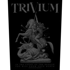 Rückenaufnäher Trivium In the Court of the Dragon 