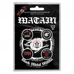 Botton Set Watain Logos 