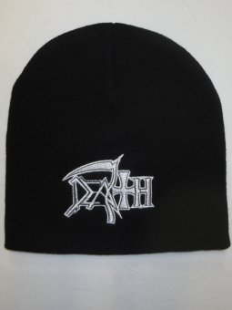 Beanie Death White Logo 