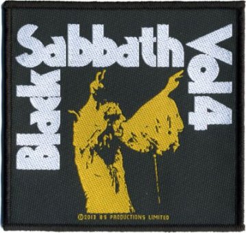 kleiner Aufnäher Black Sabbath Vol 4 