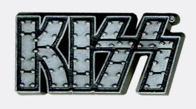 Pin Kiss Metal Logo 