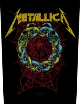Rückenaufnäher Metallica Tangled Web 