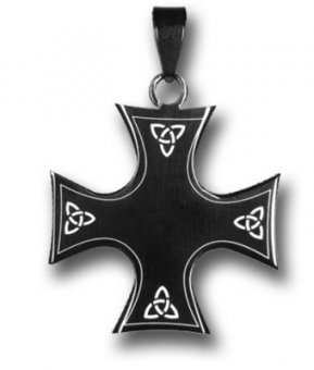 Edelstahlanhänger Iron Cross 