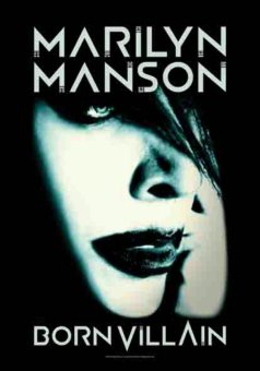 Flagge Marilyn Manson Born Villain 