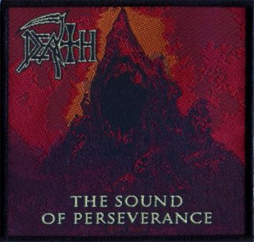 kleiner Aufnäher Death The Sound of Perseverance 