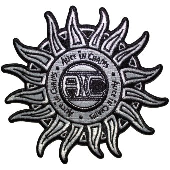 kleiner Aufnäher Alice in Chains Sun Logo 