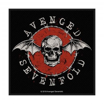 kleiner Aufnäher Avenged Sevenfold Distressed Skull 