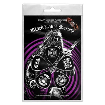 Plektrum Set Black Label Society Classic Logos 