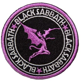 kleiner Aufnäher Black Sabbath Demon Circle 