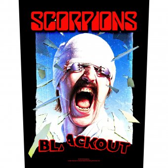 Rückenaufnäher Scorpions Blackout 