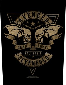 Rückenaufnäher Avenged Sevenfold Orange County 