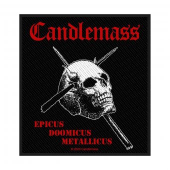 kleiner Aufnäher Candlemass Epicus Doomicus Metallicus 