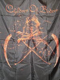 Flagge Children of Bodom Crossed Scythes 