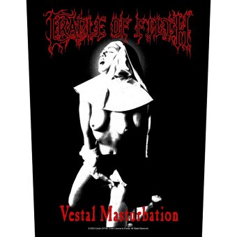 Rückenaufnäher Cradle of Filth Vestal Masturbation 