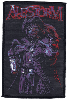kleiner Aufnäher Alestorm Lack of Rum 