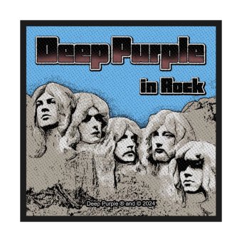 kleiner Aufnäher Deep Purple In Rock 