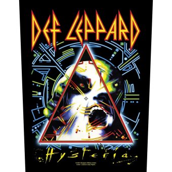 Rückenaufnäher Def Leppard Hysteria 