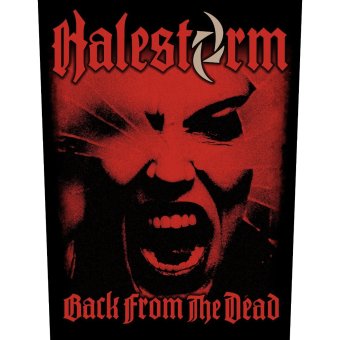 Rückenaufnäher Halestorm Back from the Dead 
