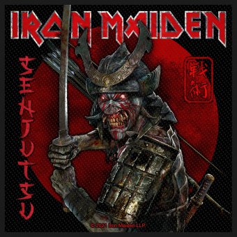 kleiner Aufnäher Iron Maiden Senjutsu 
