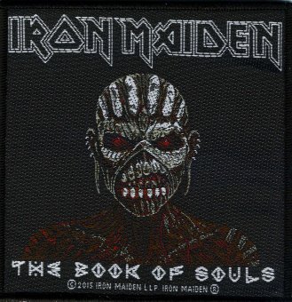 kleiner Aufnäher Iron Maiden Book of Souls 