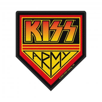 kleiner Aufnäher Kiss Army 