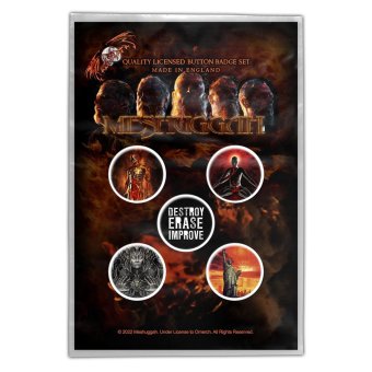 Button Set Meshuggah Immutable 