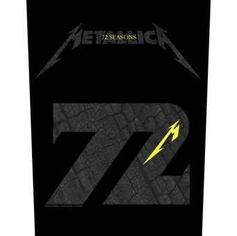 Rückenaufnäher Metallica M72 Logo 