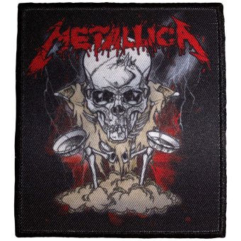 kleiner Aufnäher Metallica Skeleton Poster 