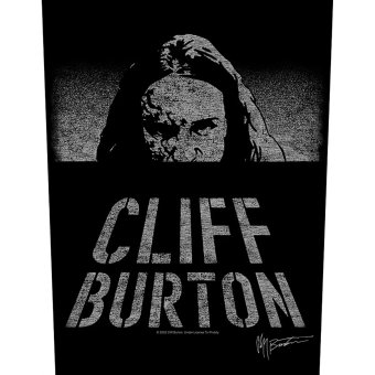 Rückenaufnäher Metallica Cliff Burton 