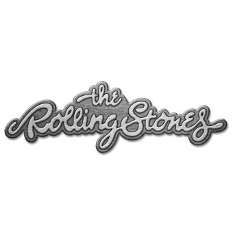 Pin The Rolling Stones Logo Schriftzug 