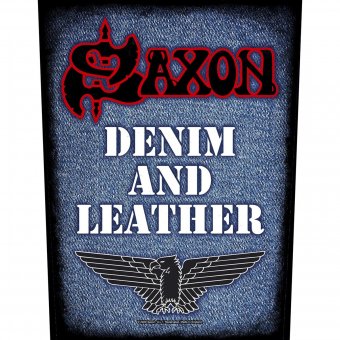Rückenaufnäher Saxon Denim and Leather 