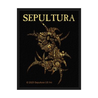 kleiner Aufnäher Sepultura Discography 