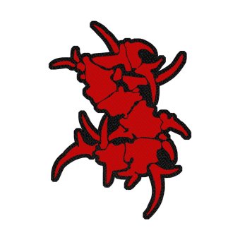 kleiner Aufnäher Sepultura Tribal S cutout 